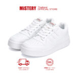 MISTERY รองเท้าผ้าใบหนัง ขนาดใหญ่ รุ่น CLOUD สีขาว MIS701