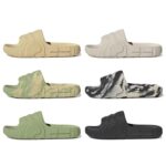 Adilette 22 รองเท้าแตะลาลอง พื้นนิ่ม กันน้า สาหรับผู้ชาย และผู้หญิง เหมาะกับการเดินในบ้าน 1 a6ia4