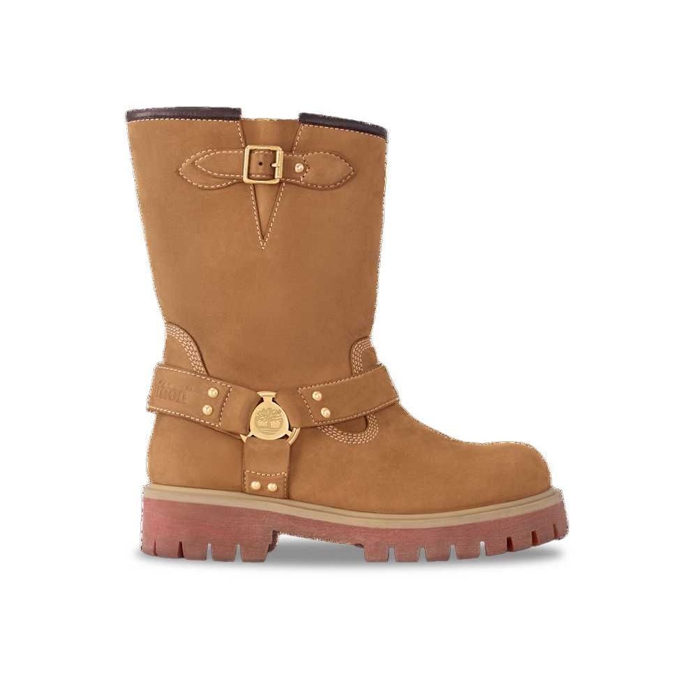 Louis Vuitton Timberland Harness Boot Beige Unused