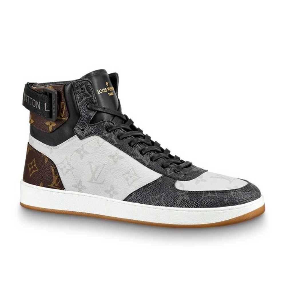 Louis Vuitton Rivoli Sneaker Boot Maron Unused