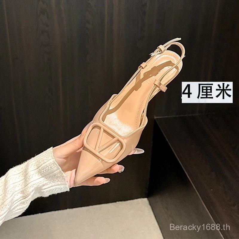 รองเท้าส้นสูงผู้หญิงฤดูร้อนใหม่ สไตล์เซ็กซี่น้ำหนักเบา รองเท้าส้นสูงผู้หญิง ขนาด 3542