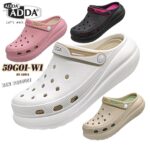 รองเท้าหัวโต ADDA รุ่น 59G01W1 SIZE 47 สำหรับหญิง มีสายรัดหลังเพิ่มความกระชับ นุ่มสวมใส่สบาย