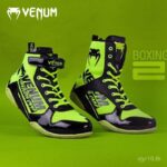 รองเท้าชกมวย VENUM Venom Training Camp รองเท้าชกมวยมืออาชีพ รองเท้า Sanda รองเท้ามวยปล้ำ รองเท้าฝึกซ้อมแบบสูง