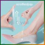 Crystal ซิลิโคนใสรัดรองเท้าส้นสูง ป้องกันรองเท้าหลุด ใช้สวมเพื่อรัดกระชับ รองเท้าส้นสูง