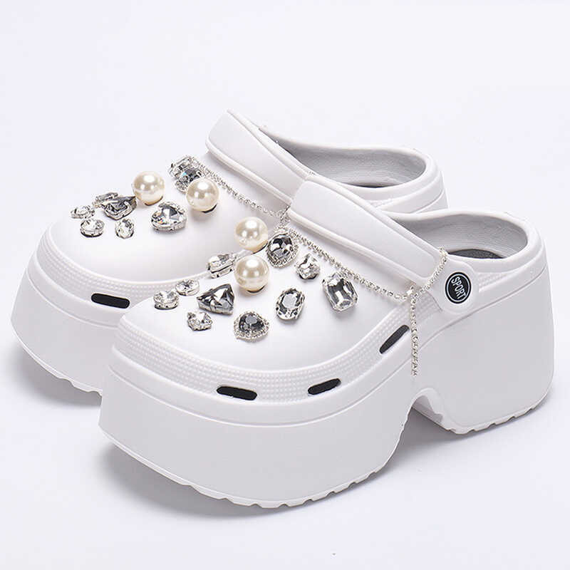 DIY ใหม่รองเท้าแตะรองเท้าแตะรองเท้าแตะ น่ารักการ์ตูน