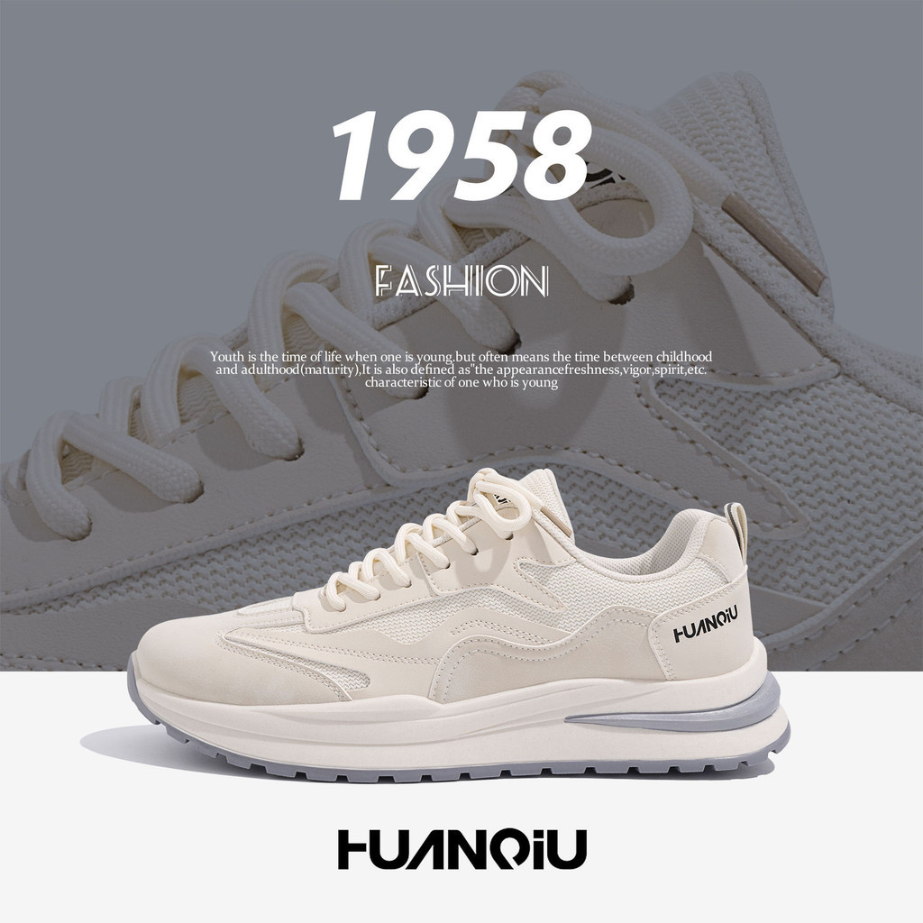 Global ZHQHY017 รองเท้าผู้ชายฤดูร้อนสบายๆกีฬารองเท้าBreathable ShockAbsorbing Running Soft Soleพื