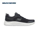 Skechers สเก็ตเชอร์ส รองเท้าผู้ชาย Men GOwalk Flex Independent Walking Shoes 216495BKGY AirCooled Goga Mat