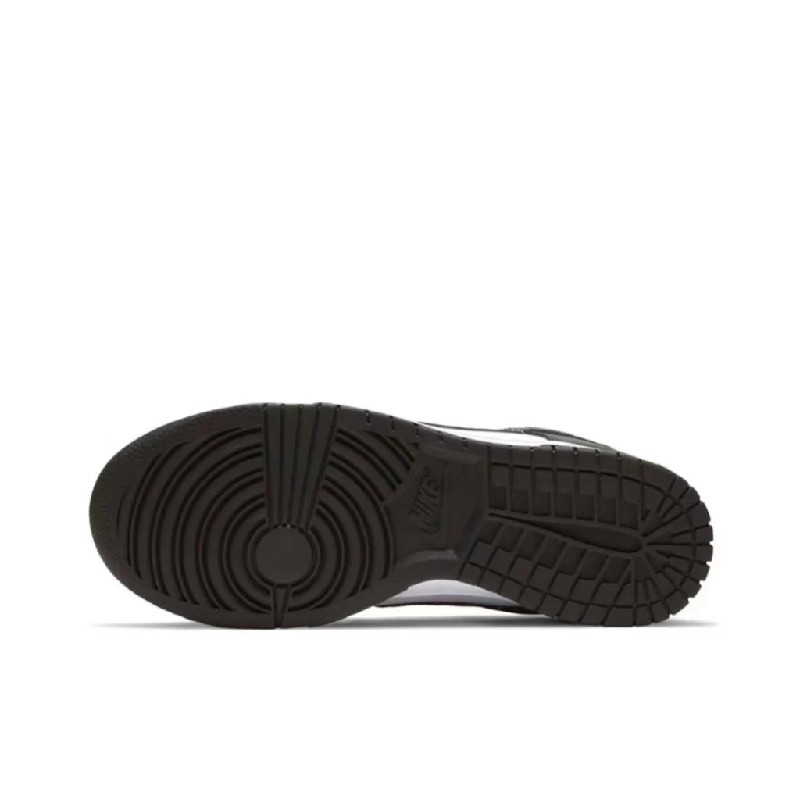 ของแท้100 รองเท้าผ้าใบลำลอง dunk low panda สำหรับผู้ชายและผู้หญิง