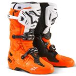 บูทวิบาก Alpinestar Tech 10 Enduro Boots Orange Fluo Black White