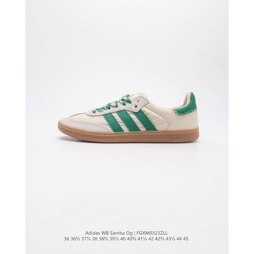 Samba OG Samba Training Shoes Fashion Retro Sneakers Samba Anniversary Series Type Unisex Size 3645