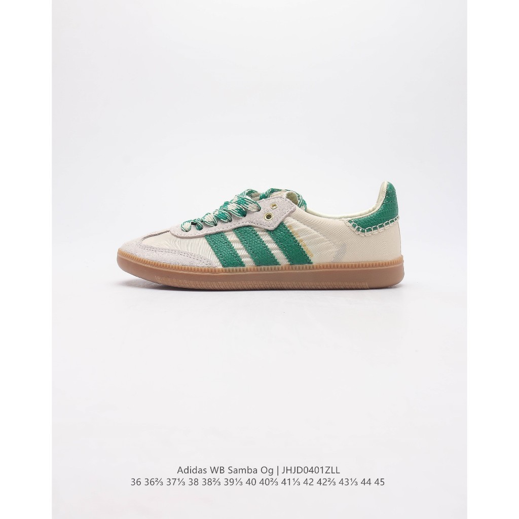 Samba OG Samba Training Shoes Fashion Retro Sneakers Samba Anniversary Series Type Unisex Size 3645