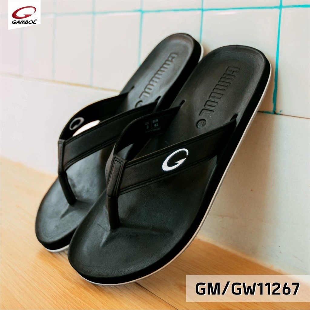 GAMBOL G67 แกมโบล รองเท้าแตะ หนีบ แฟชั่น เด็ก หญิงชาย GW11267 Size 3346 GM11267 GM11267A 11267 Flip Flops