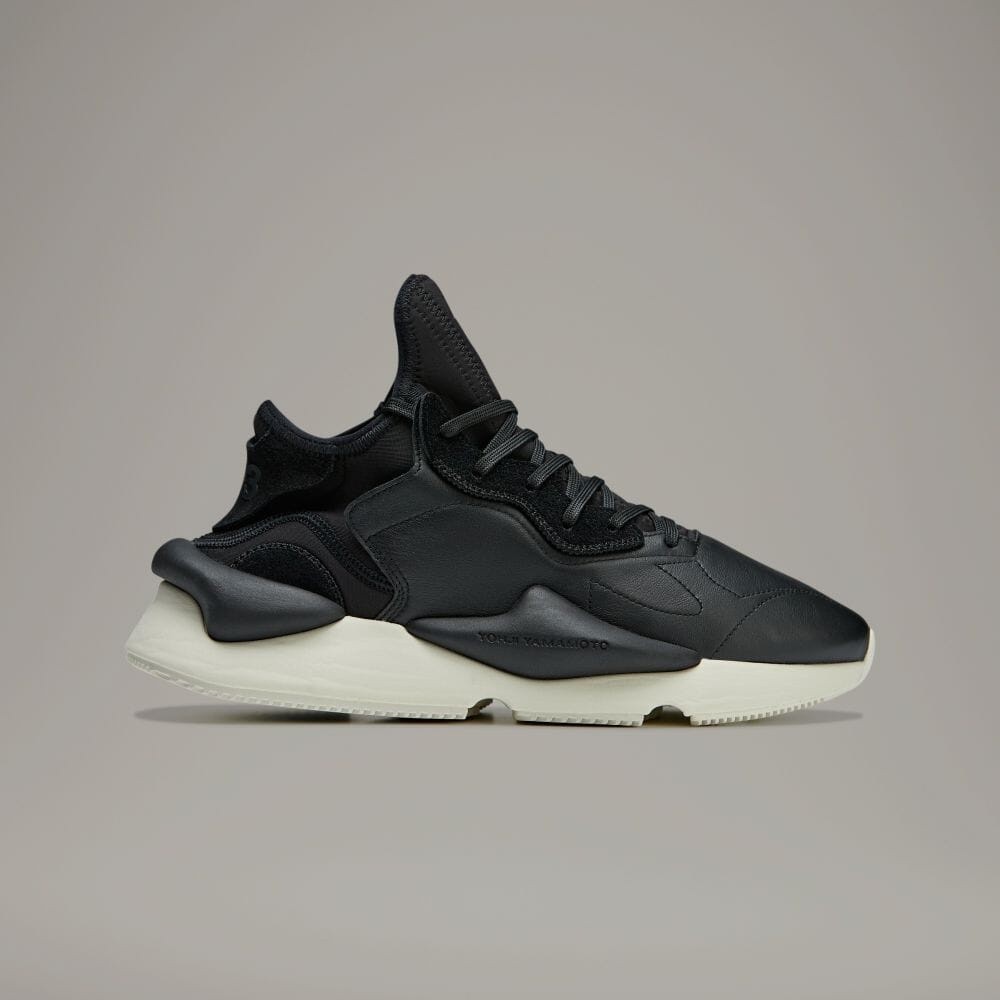 Adidas Y3 Kaiwa รองเท้าผ้าใบ สีดา Y3 Unisex Id5429