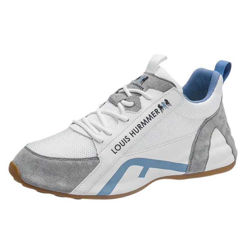 Louis Hummerผู้ชายฤดูร้อนBreathable Casualกีฬารองเท้าหรูหราอเนกประสงค์รองเท้าอินเทรนด์รองเท้านุ่มรอ