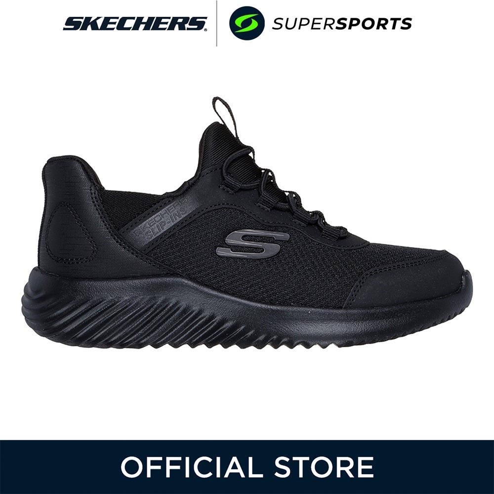 SKECHERS Hands Free Slipins Bounder BriskBurst รองเท้าลำลองเด็กผู้ชาย