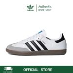 ของแท้ 100 Samba OG WhiteBlack วินเทจสวมทน รองเท้าผ้าใบ