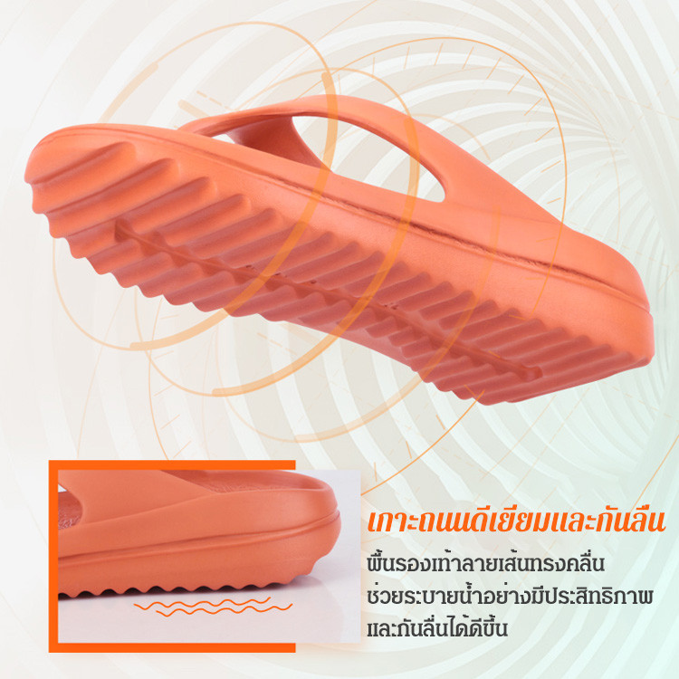 รองเท้าแตะหนัง สำหรับหญิง รุ่นใหม่ พื้นหนา มีเกลียว สวมใส่สบาย
