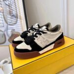 Daigou Version fd Match รองเท้ากีฬารองเท้าลาลอง Fendi Match ล่าสุดขายร้อนคู่สไตล์รองเท้ากีฬารองเท้าผ้าใบ