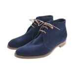 EDWARD GREEN Boots navy 255cm Direct from Japan Secondhand