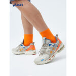 ASICS ASICS รองเท้าแฟชั่นผู้ชายสไตล์ใหม่ GELKAYANO 14 RE รองเท้าลาลองกีฬาย้อนยุค