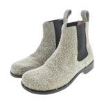 Loewe Boots gray beige black 260cm Direct from Japan Secondhand