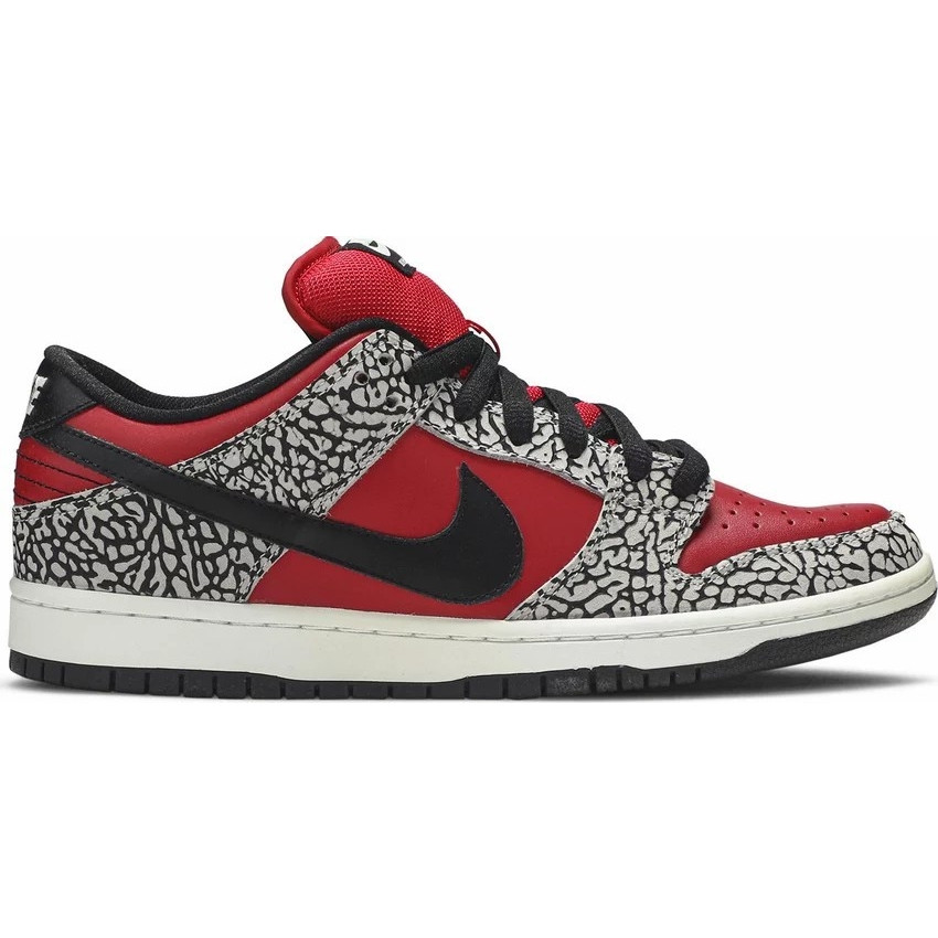 PROSPER Dunk Low SB x Supreme Red Cement