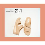 รองเท้าผู้หญิงเเบบเเตะสวมส้นเตารีด No 211 NENA Collection Shoes