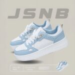 JSNB พร้อมส่ง รองเท้าผ้าใบแฟชั่น Unisex ผ้าใบแนวสตรีท ไซส์เด็กผู้ใหญ่ 2745 พื้นหนานุ่ม เบา ระบายอากาศดี LN6868