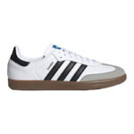 โดยตรงจากมือแรก รองเท้าอดิดาส Unisex Originals Samba OG Shoes สีขาว รองเท้าลำลองหุ้มข้อต่ำสำหรับผู้ชายและผู้หญิง