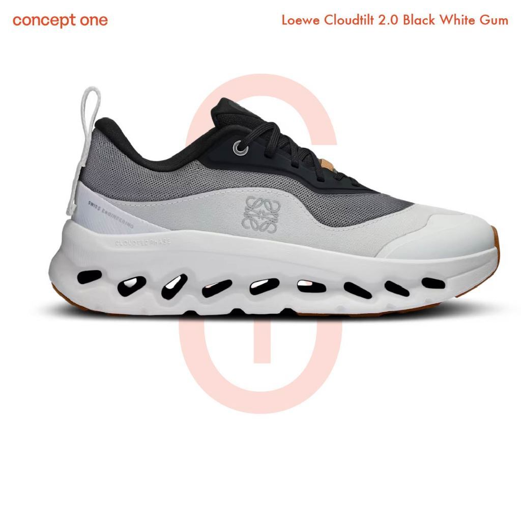Conceptone Loewe X On Cloudtilt 20 Black White Gum W รองเท้าผ้าใบ