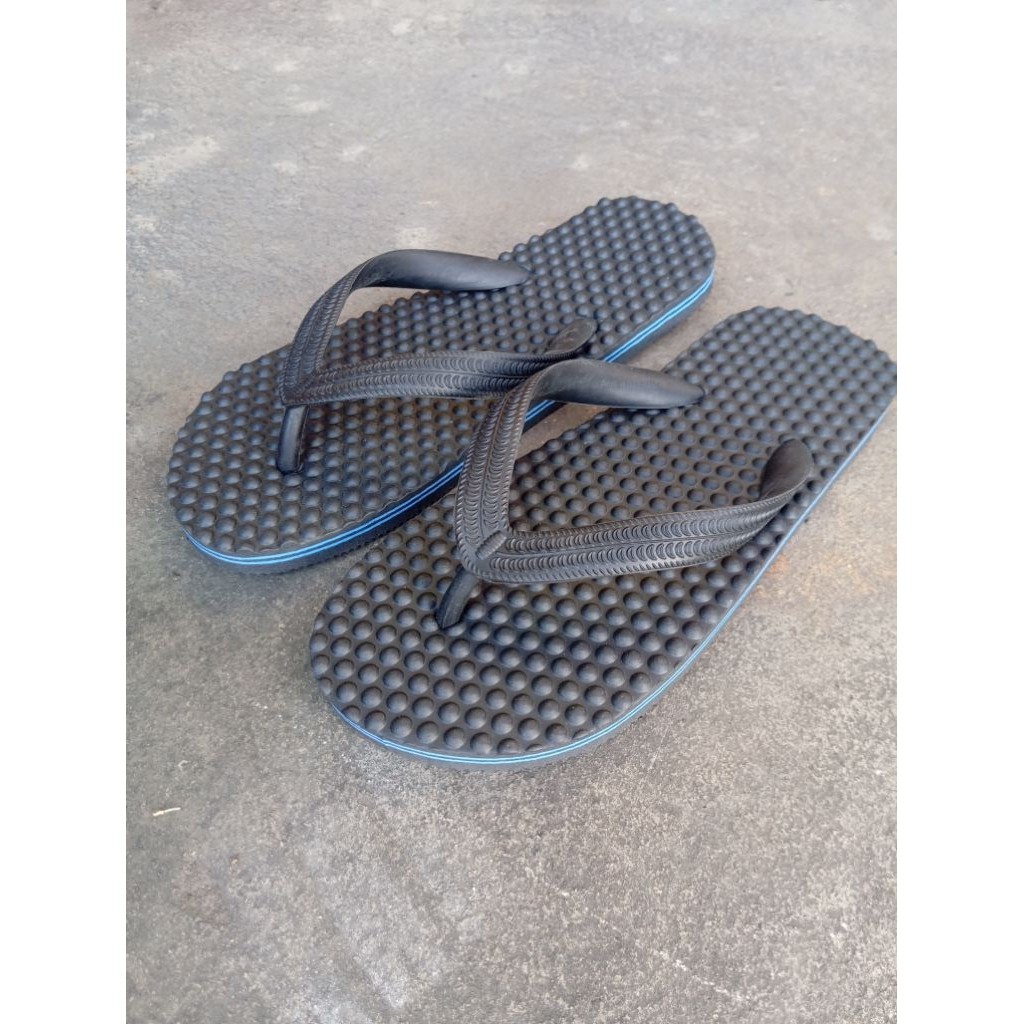 รองเท้าแตะหูคีบพื้นปุ่มนวดเท้า