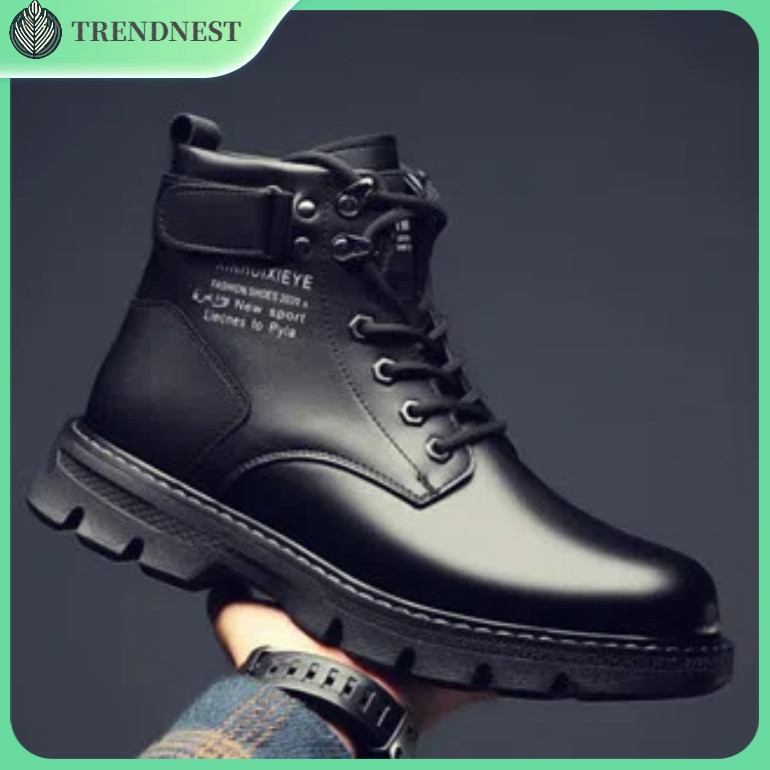 รองเท้าบูทยุทธวิธี Martin ระดับสูง รองเท้าบูทเพื่อความปลอดภัย รองเท้าบูทเดินป่าและทะเลทราย