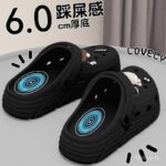 รองเท้าแตะผู้หญิงแบบโซล์โฮล สวมใส่ได้นอกบ้าน ป้องกันลื่นสำหรับทะเล