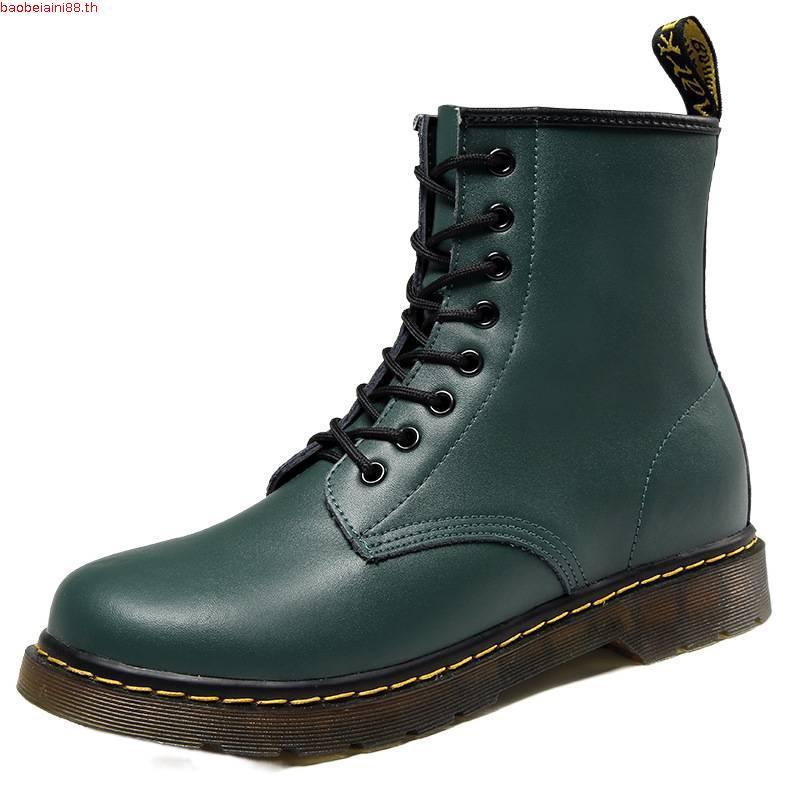 Dr Martens รุ่น 1460 Vintage Made in England รองเท้าบูท สีแดง