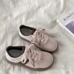 รองเท้าผ้าใบผู้หญิง สไตล์เรโทรCasual สำหรับฤดูร้อนปี2025