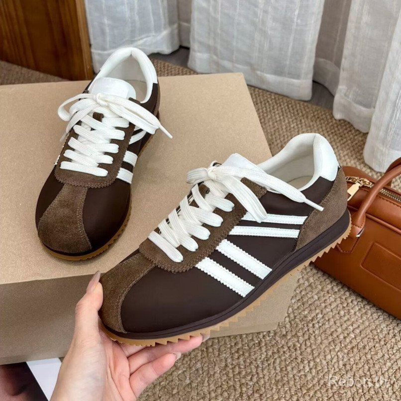 DQF3 Retro รองเท้าผ้าใบสำหรับผู้หญิง สไตล์ใหม่ฤดูใบไม้ผลิและใบไม้ร่วง ดีไซน์เยอรมัน ระบายอากาศได้ดี และสวมใส่ง่าย