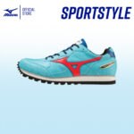 Mizuno Unisex Build Trainer 2 Track Field Athletics Shoes สีฟ้าสาหรับผู้ชายและผู้หญิง U1GC236140