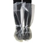 Huizhou ผลิตปศุสัตว์ฟาร์มหมูรองเท้าครอบคลุมทิ้งยาวกระบอกรองเท้าครอบคลุมผูกรองเท้าครอบคลุมหนาป้องกันรองเท้าครอบคลุม