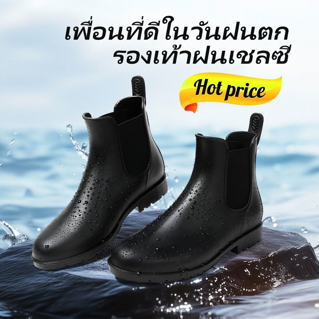 สินค้าคงคลังเฉพาะจุดรองเท้าบูทหนัง ขนาดใหญ่ สไตล์นักธุรกิจ สาหรับผู้ชาย รองเท้าบูท รองเท้าหุ้มข้อ ไซซ์ 3943