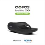 OOFOS OOriginal Plus Black รองเท้าเพื่อการฟื้นฟู