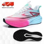 จัดส่งรวดเร็วรองเท้ากีฬาผ้ายืดสำหรับผู้ชายและผู้หญิงเหมาะสำหรับนักเรียนระบายอากาศได้ดีน้ำหนักเบาพิเศษวิ่งมาราธอน