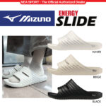 ออกแบบพิเศษสำหรับหน้าเท้ากว้างเท่านั้น MIZUNO ENERGY SLIDE รองเท้าแตะทรงสวม นิ่ม สบาย มิซูโน่ แท้