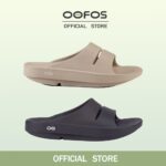 รองเท้า รองเท้ากีฬาเพื่อสุขภาพ สีครีมofos รองเท้า Super นุ่มและนิ่ม ลบปวดเท้าของคุณ รุ่น oofos OOahh รองเท้าแตะ